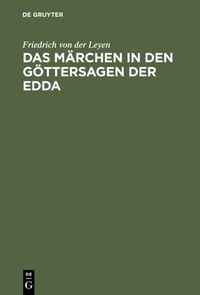 Produktbild: Das M&auml;rchen in den G&ouml;ttersagen der Edda
