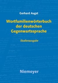 Produktbild: Wortfamilienw&ouml;rterbuch der deutschen Gegenwartssprache