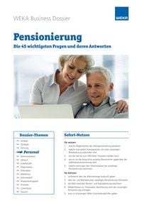 Produktbild: Pensionierung