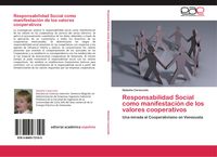Produktbild: Responsabilidad Social como manifestaci&oacute;n de los valores cooperativos