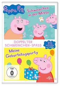 Bild vom Artikel Peppa Pig Doppelpack - Schweinchen in der Mitte & Meine Geburtstagsparty  [2 DVDs] vom Autor 