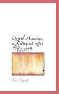 Produktbild: Oxford Memories, a Retrospect After Fifty Years