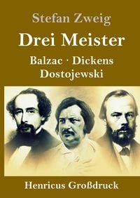 Bild vom Artikel Drei Meister (Großdruck) vom Autor Stefan Zweig