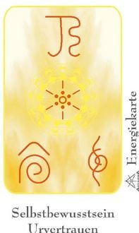 Produktbild: Energie - Symbolkarte "Selbstbewusstsein & Urvertrauen"
