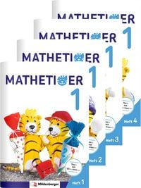 Produktbild: Mathetiger 1 - Jahreszeiten-Hefte (4 Hefte). Neubearbeitung