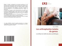 Produktbild: Les arthroplasties totales du genou