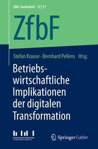 Produktbild: Betriebswirtschaftliche Implikationen der digitalen Transformation