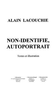 Produktbild: Non identifie autoportrait