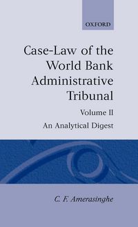 Produktbild: Case-Law of the World Bank Administrative Tribunal