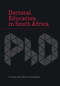 Produktbild: Doctoral Education in South Africa