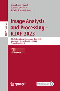 Produktbild: Image Analysis and Processing &ndash; ICIAP 2023