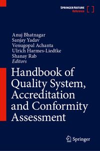 Produktbild: Handbook of Quality System, Accreditation and Conformity Assessment
