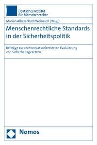 Produktbild: Menschenrechtliche Standards in der Sicherheitspolitik