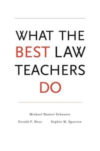 Produktbild: What the Best Law Teachers Do