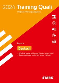 Bild vom Artikel STARK Training Abschlussprüfung Quali Mittelschule 2024 - Deutsch 9. Klasse - Bayern vom Autor 