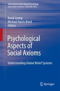 Produktbild: Psychological Aspects of Social Axioms