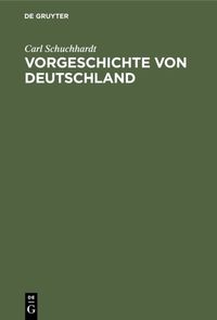 Produktbild: Vorgeschichte von Deutschland