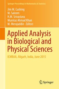 Produktbild: Applied Analysis in Biological and Physical Sciences