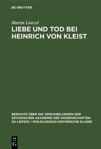 Produktbild: Liebe und Tod bei Heinrich von Kleist