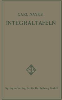 Produktbild: Integraltafeln