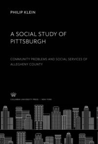 Produktbild: A Social Study of Pittsburgh