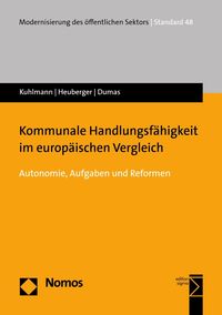 Produktbild: Kommunale Handlungsf&auml;higkeit im europ&auml;ischen Vergleich