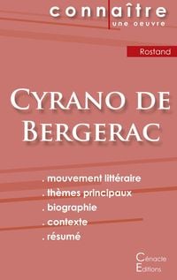 Bild vom Artikel Fiche de lecture Cyrano de Bergerac de Edmond Rostand (Analyse littéraire de référence et résumé complet) vom Autor Edmond Rostand
