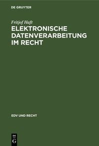 Produktbild: Elektronische Datenverarbeitung im Recht