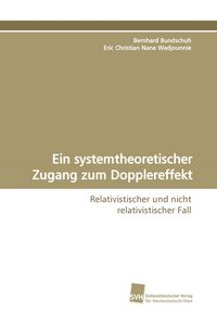 Produktbild: Ein systemtheoretischer Zugang zum Dopplereffekt