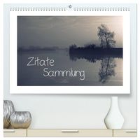 Produktbild: Zitate - Sammlung (hochwertiger Premium Wandkalender 2026 DIN A2 quer), Kunstdruck in Hochglanz