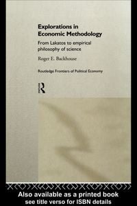 Produktbild: Explorations in Economic Methodology