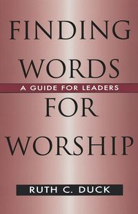 Produktbild: Finding Words for Worship