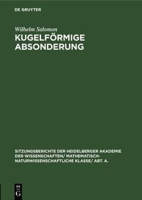 Produktbild: Kugelf&ouml;rmige Absonderung