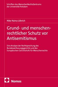 Produktbild: Grund- und menschenrechtlicher Schutz vor Antisemitismus
