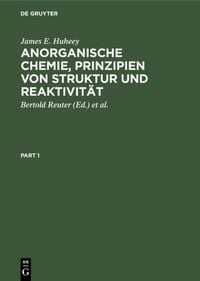 Produktbild: Anorganische Chemie, Prinzipien von Struktur und Reaktivit&auml;t
