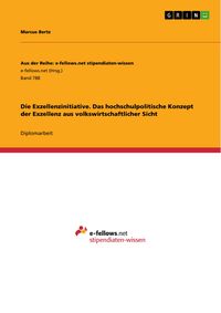 Produktbild: Die Exzellenzinitiative