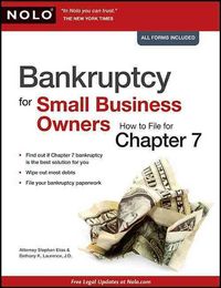 Produktbild: Bankruptcy for Small Business Owners: How to File for Chapter 7