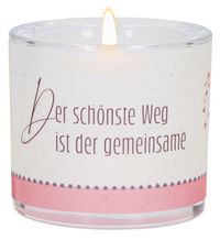 Produktbild: Glaswindlicht zur Hochzeit - Wir