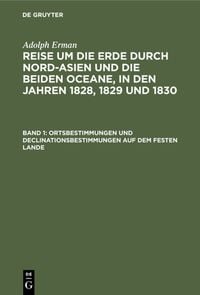 Produktbild: Ortsbestimmungen und Declinationsbestimmungen auf dem festen Lande