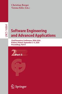 Produktbild: Software Engineering and Advanced Applications