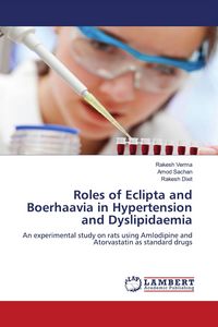 Produktbild: Roles of Eclipta and Boerhaavia in Hypertension and Dyslipidaemia
