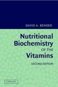 Produktbild: Nutritional Biochemistry of the Vitamins