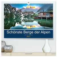 Produktbild: Sch&ouml;nste Berge der Alpen (hochwertiger Premium Wandkalender 2027 DIN A2 quer), Kunstdruck in Hochglanz
