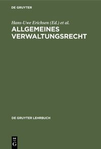 Produktbild: Allgemeines Verwaltungsrecht