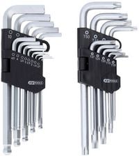 Produktbild: KS Tools 151.4000 TX Winkelschraubendreher-Set 1.27 mm, 1.5 mm, 2 mm, 2.5 mm, 3 mm, 3.5 mm, 4 mm, 4.5 mm, 5 mm, 6 mm, 7 mm, 8 mm