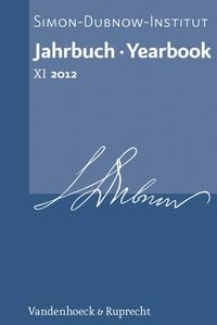 Produktbild: Jahrbuch des Simon-Dubnow-Instituts / Simon Dubnow Institute Yearbook XI (2012)