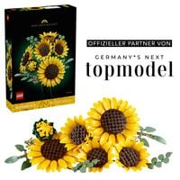 LEGO Botanicals 11502 Sonnenblumen, 3D Puzzle mit Kunstblume