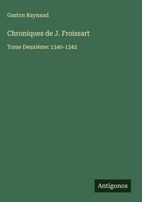 Produktbild: Chroniques de J. Froissart