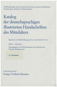 Produktbild: Katalog der deutschsprachigen illustrierten Handschriften des Mittelalters Band 3, Lfg. 5: 26