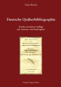 Produktbild: Deutsche Qu&auml;kerbibliographie